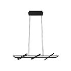 Eglo Tamasera 204371A 54 Watt Black Pendant