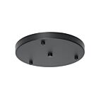 Eglo 204819A Black 3-Lights Round Canopy