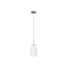 Eglo Crash 20599A 1-Light 100 Watt Satin Nickel Pendant