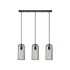 Eglo Roccamena 49645A 3-Lights 180 Watt Black and Copper Pendant