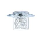 Eglo Pianella 91732A 1-Light Chrome Ceiling Light