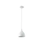 Eglo Coretto 92716A 1-Light 60 Watt White Pendant