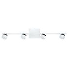 Eglo 93855A 26.8W White and Black LED Adjustable Track Light
