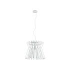 Eglo Locubin 97978A 1-Light 40 Watt White Pendant