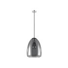 Eglo Alobrase 98614A 1-Light 60 Watt Chrome Pendant