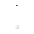 Eglo Mantunalle 99366A 1-Light 40 Watt Black Pendant