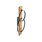 Eglo Boyal 99408A Black and Brown Rustic Ceiling Light