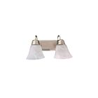 Eiko BRVLW-2A19-BZ 2-Lights Bronze Bulb Ready Vanity Leawood
