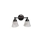 Eiko BRVWW-2A19-BZ 2-Lights Bronze Bulb Ready Vanity Westwood