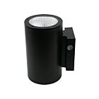 Eiko CWSP6S-36W-8CCT3-UNV-PC-BZ Wattage Selectable Dark Bronze Cylinder Wall Sconce CCT Selectable