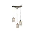 ELK Home Kersey Configurable 10343-3 Satin Nickel 3 Lights 180W Multi Pendant