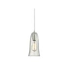 ELK Home Hammered Glass Configurable 10431-1CLR Satin Nickel 1 Light 60W Multi Pendant