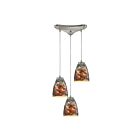 ELK Home Abstractions Configurable 10460-3CS Satin Nickel 3 Lights 180W Multi Pendant