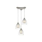 ELK Home Layers Configurable 10464-3 Satin Nickel 3 Lights 180W Multi Pendant