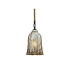 ELK Home Hand Formed Glass 10641-1 Oil Rubbed Bronze 1 Light 60W Mini Pendant
