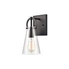 ELK Home Gabby 89340-1 Matte Black 1 Light 60W Wall Sconce