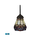 ELK Home Mix-N-Match 078-TB-21-LED Tiffany Bronze 1 Light 9.5W LED Mini Pendant