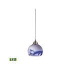 ELK Home Mela Configurable 101-1MT-LED Satin Nickel 1 Light 9.5W LED Multi Pendant