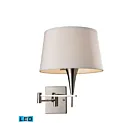 ELK Home Swingarms 10108-1-LED Polished Chrome 1 Light 9.5W LED Wall Sconce