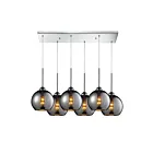 ELK Home Cassandra Configurable 10240-6RC-CHR Polished Chrome 6 Lights 600W Multi Pendant