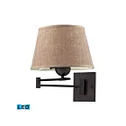 ELK Home Swingarms 10291-1-LED Aged Bronze 1 Light 9.5W LED Wall Sconce
