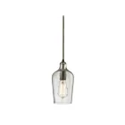 ELK Home Hammered Glass Configurable 10331-1CLR Oil Rubbed Bronze 1 Light 60W Multi Pendant