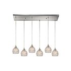 ELK Home Kersey Configurable 10341-6RC Satin Nickel 6 Lights 240W Multi Pendant