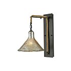 ELK Home Hand Formed Glass 10436-1SCN Oil Rubbed Bronze 1 Light 60W Wall Sconce