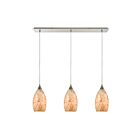 ELK Home Capri Configurable 10443-3LP Satin Nickel 3 Lights 180W Multi Pendant