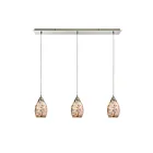 ELK Home Capri Configurable 10444-3LP Satin Nickel 3 Lights 180W Multi Pendant