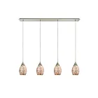ELK Home Capri Configurable 10444-4LP Satin Nickel 4 Lights 240W Multi Pendant