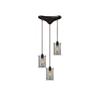 ELK Home Brant Configurable 10448-3 Oil Rubbed Bronze 3 Lights 180W Multi Pendant