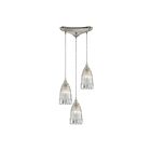 ELK Home Kersey Configurable 10458-3 Satin Nickel 3 Lights 180W Multi Pendant