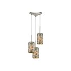ELK Home Capri Configurable 10552-3 Satin Nickel 3 Lights 300W Multi Pendant