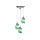 ELK Home Collanino Configurable 10650-3 Satin Nickel 3 Lights 180W Multi Pendant