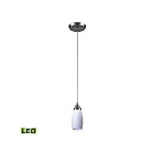 ELK Home Milan Configurable 110-1WH-LED Satin Nickel 1 Light 4.8W LED Multi Pendant