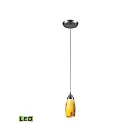 ELK Home Milan Configurable 110-1YW-LED Satin Nickel 1 Light 4.8W LED Multi Pendant