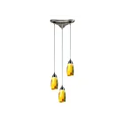ELK Home Milan Configurable 110-3YW Satin Nickel 3 Lights 180W Multi Pendant