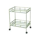 ELK Home 1114-318 Nickel The Nines Bar Cart