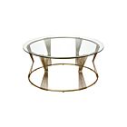 ELK Home 1114-408 Gold Leaf Jeanette Coffee Table