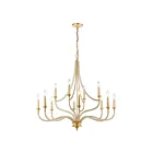 ELK Home 11178-12 La Rochelle 720W 12-Lights Parisian Gold Leaf Chandelier