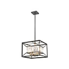 ELK Home 11184-4 StarLight 240W 4-Lights Charcoal Chandelier
