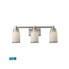 ELK Home Bryant 11266-3-LED Satin Nickel 3 Lights 28.5W LED Vanity Light
