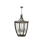 ELK Home Renaissance Invention 1140-034 Weathered Zinc 4 Lights 240W Pendant