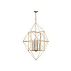 ELK Home Connexions 1141-006 Gold Leaf 8 Lights 480W Pendant