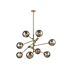 ELK Home 1141-082 Accelerated Returns 320W 8-Lights Aged Brass Chandelier