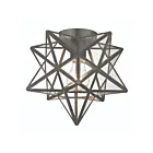ELK Home Moravian Star 1145-005 Bronze 1 Light 60W Flush Mount