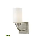 ELK Home Dawson 11660-1-LED Brushed Nickel 1 Light 9.5W LED Wall Sconce