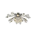 ELK Home Starburst 11748-8 Polished Chrome 8 Lights 480W Semi Flush Mount