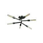 ELK Home Freeform 11854-6 Dark Graphite 6 Lights 360W Semi Flush Mount